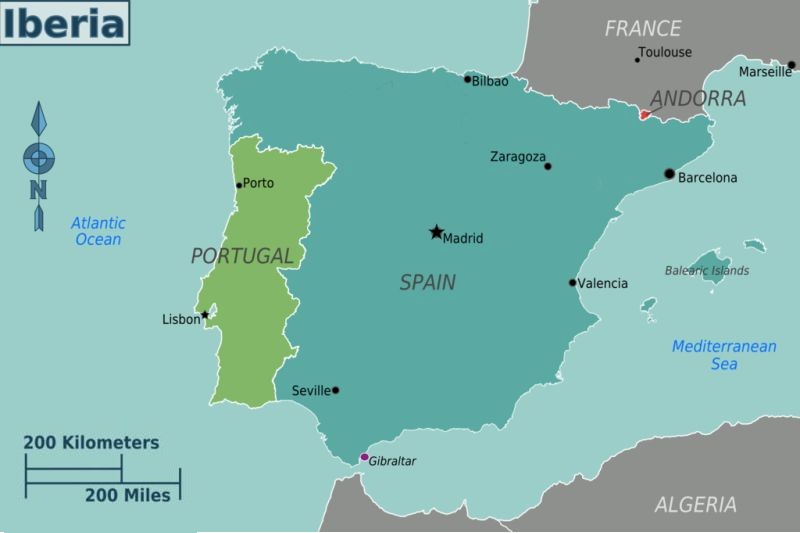 The Iberian Peninsula