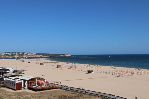 Algarve Praia da Rocha in the winter